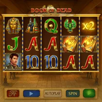 Cazeus - Book of Dead Slot Game
