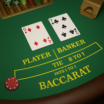 Cazeus - Baccarat Table Game - High Stakes VIP Casino Game