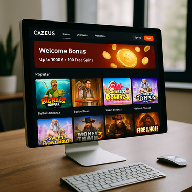 Cazeus Casino - Dizains - Latvijas Tiešsaistes Kazino Platforma